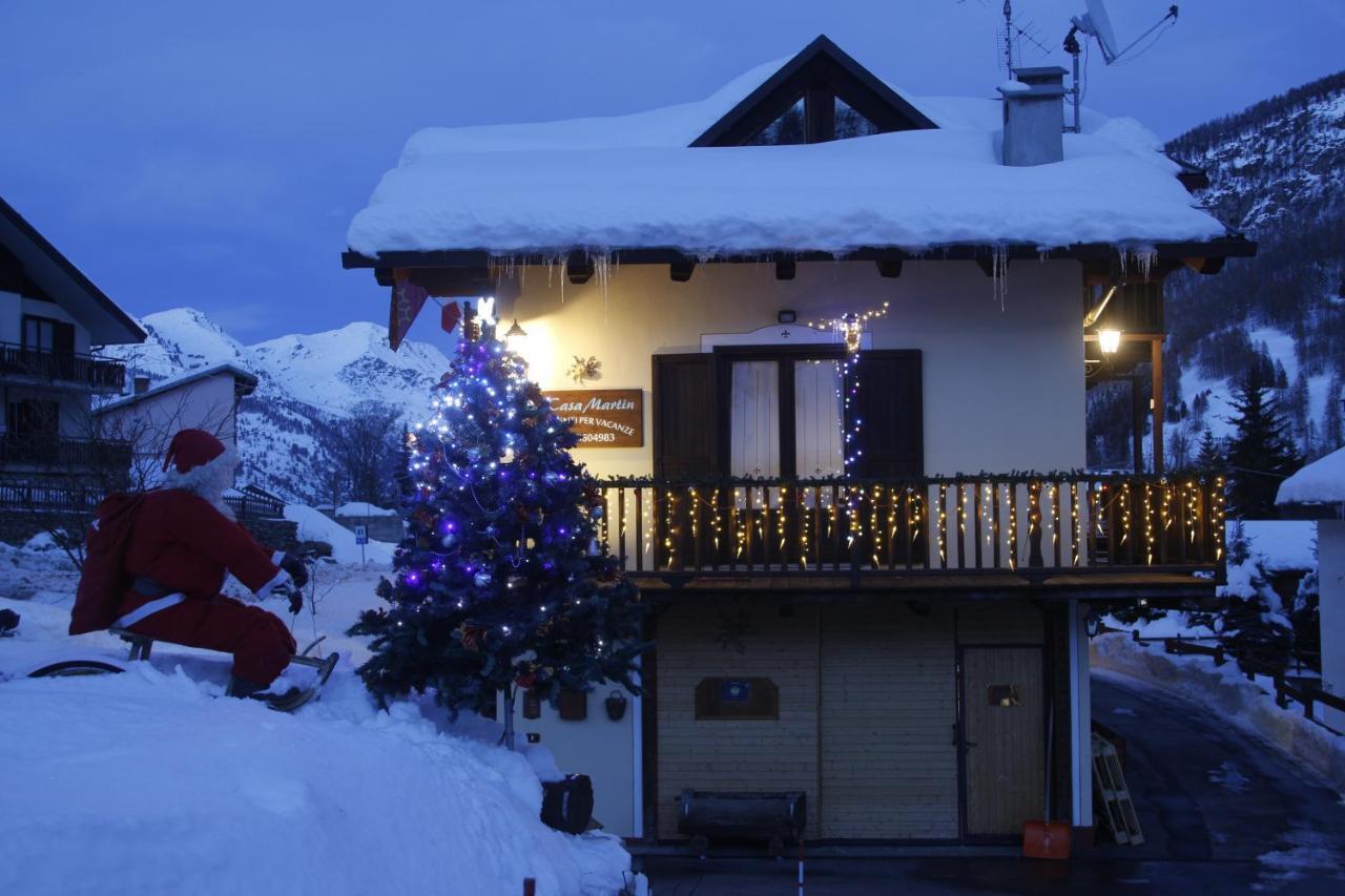 Casa Martin Leilighet Pragelato Eksteriør bilde
